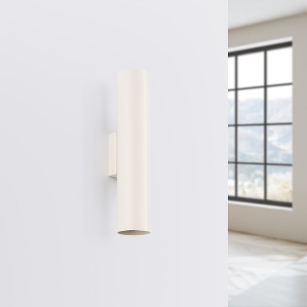 Krémszínű fali lámpa Castro – Sollux-image-3