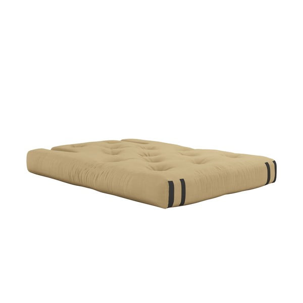 Sárga kinyitható kanapé 140 cm Hippo - Karup Design-image-3