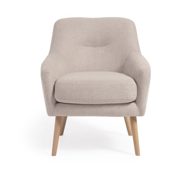 Bézs fotel Candela – Kave Home