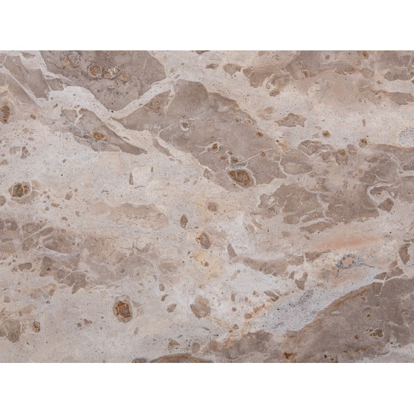 Kerek tárolóasztal márvány dekoros asztallappal ø 50 cm Force   – Leitmotiv-image-3