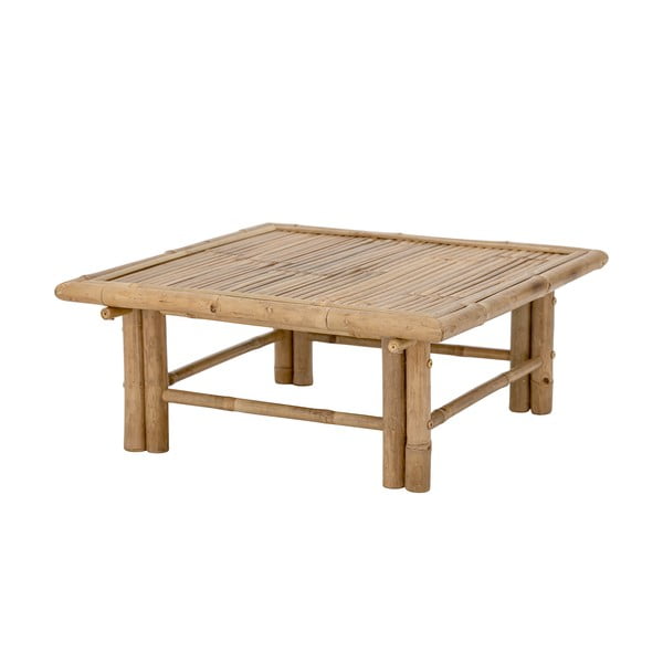 Bambusz kerti dohányzóasztal 72x72 cm Korfu – Bloomingville-image-2