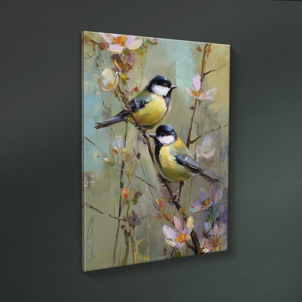 Nyomtatott keretezett kép 60x80 cm Parus Pair – Styler-image-3
