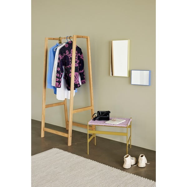 Natúr színű tölgyfa ruhatartó állvány Acorn – Hübsch-image-1