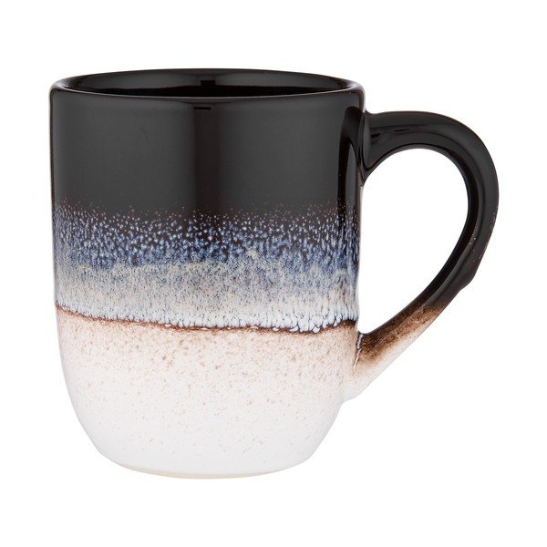 Fekete-fehér bögre 300 ml Cafe – Ladelle