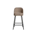 Bézs bársony bárszék (ülésmagasság 64 cm) Vogue – WOOOD