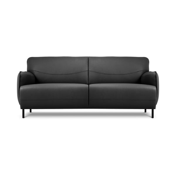 Neso sötétszürke bőr kanapé, 175 x 90 cm - Windsor & Co Sofas