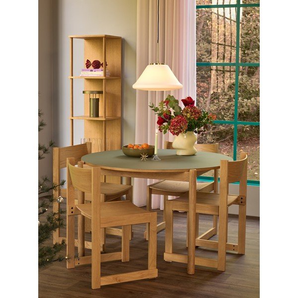Fehér dimmelhető függőlámpa ø 40 cm Muse – Hübsch-image-3