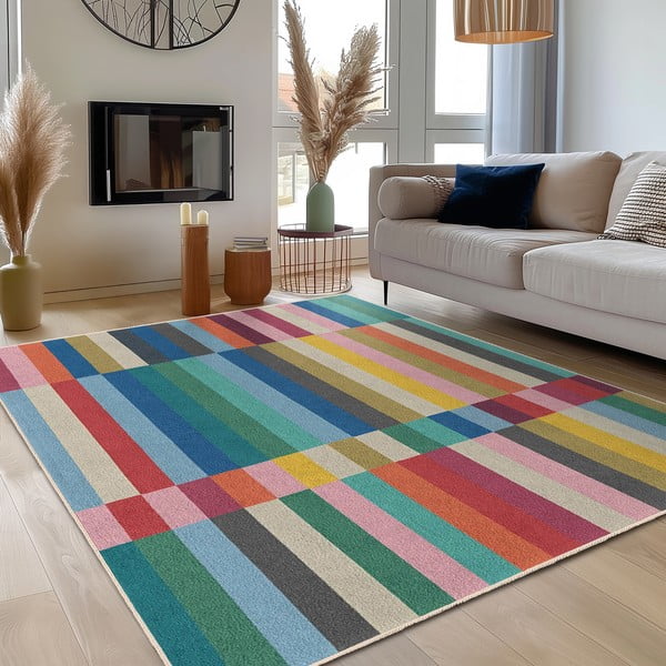 Mosható szőnyeg 80x150 cm Summer Rain – Mila Home-image-3