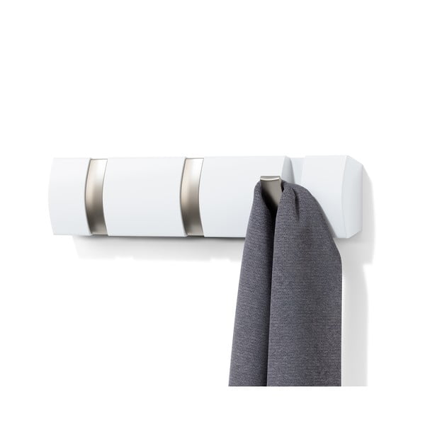 Fehér nyárfa fali fogas Flip – Umbra-image-3