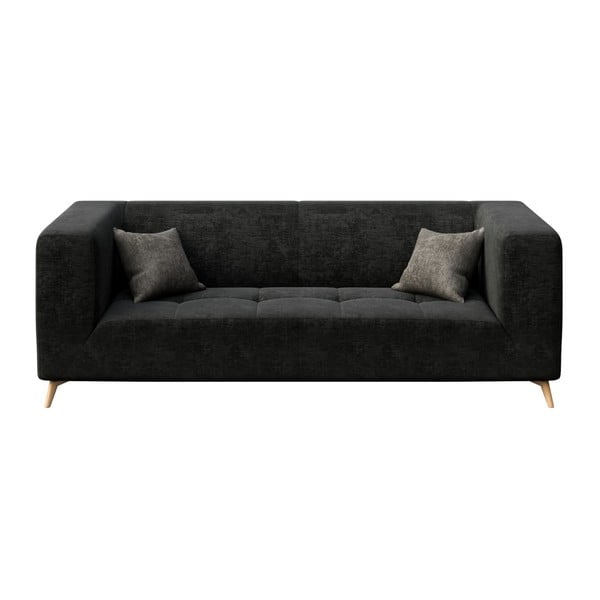 Toro fekete kanapé, 217 cm - MESONICA