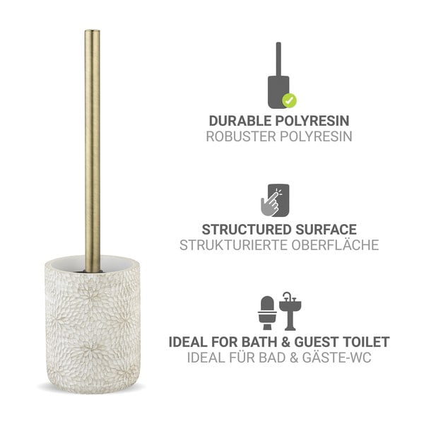 Fehér poligyanta WC-kefe Montalfano – Wenko-image-3