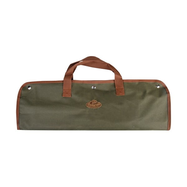 BBQ kézi grillező eszköz készlet tartóval - Esschert Design-image-2