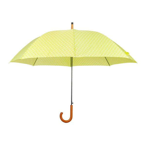 Rain sárga esernyő fa fogóval - Esschert Design