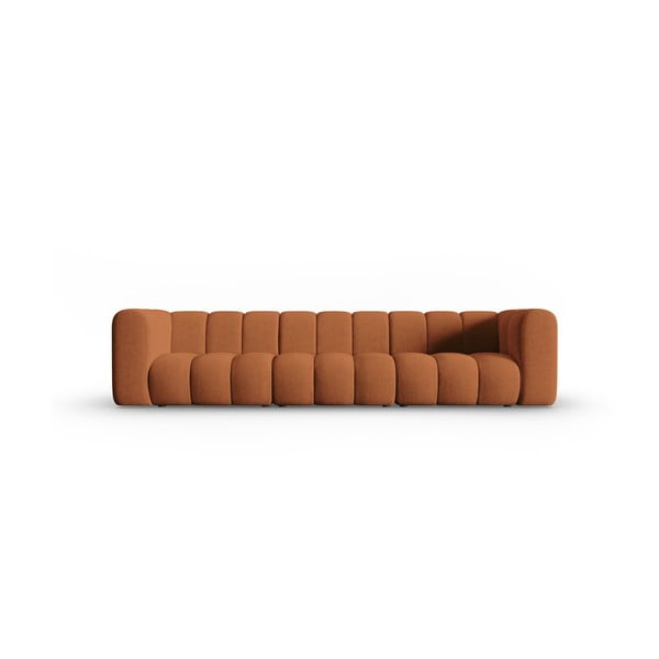 Rézszínű kanapé 318 cm Lupine – Micadoni Home