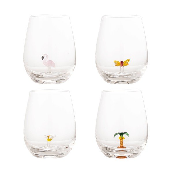 Pohár szett 4 db-os 560 ml Misa – Bloomingville