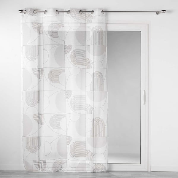 Fehér átlátszó függöny 140x280 cm Esquisse – douceur d'intérieur