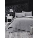 Szürke steppelt ágytakaró franciaágyra 220x240 cm Monart – Mijolnir