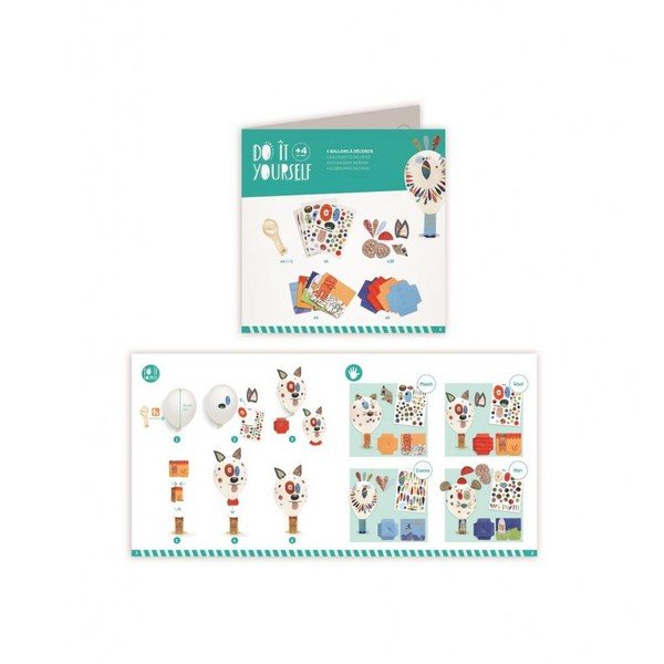 Léggömbös DIY készlet - Djeco-image-3
