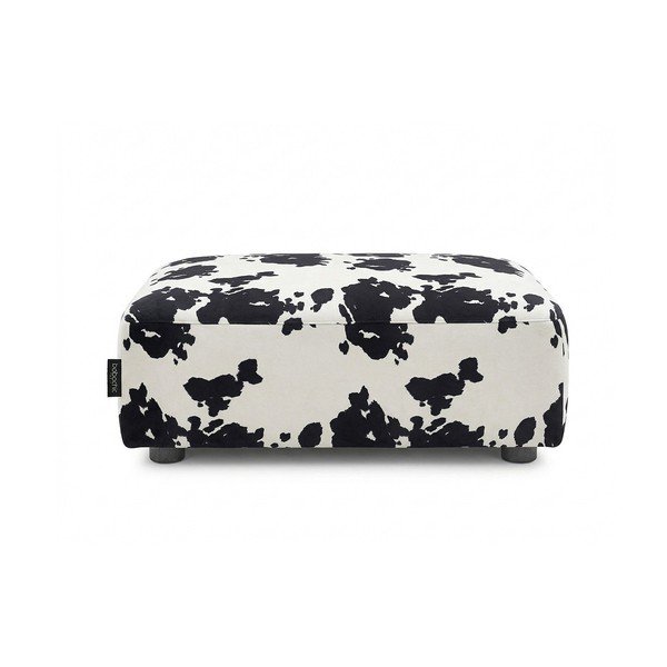 Fehér puff Sidonie – Bobochic Paris