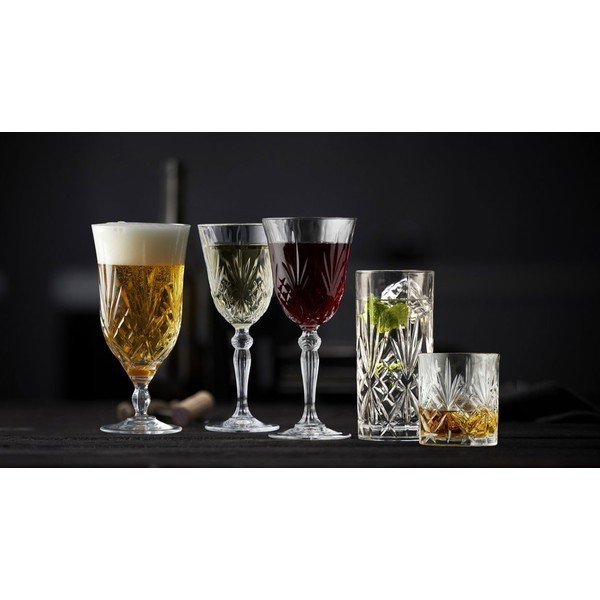 Koktélos pohár szett 6 db-os 360 ml Melodia – Lyngby Glas-image-3