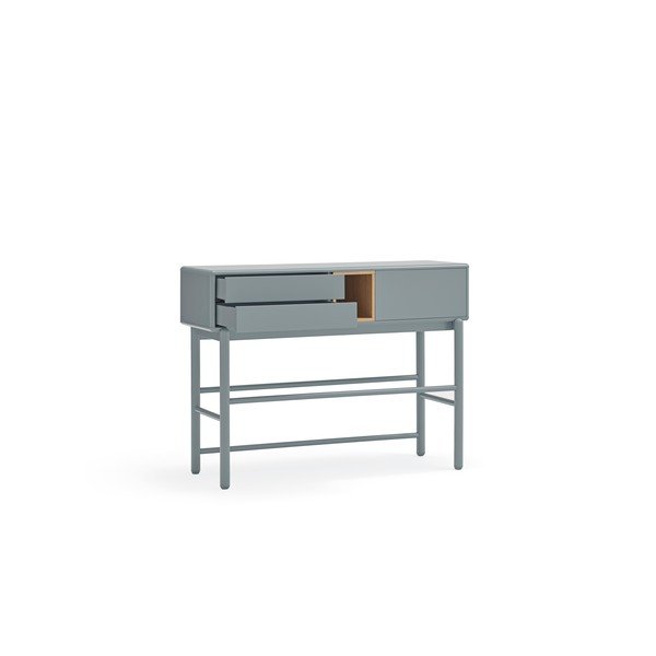 Kék-szürke konzolasztal 35x120 cm Corvo – Teulat-image-3