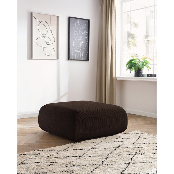 Sötétbarna kordbársony lábtartó Lecomte – Bobochic Paris-image-4