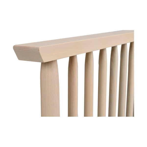 Natúr színű tölgyfa ágytámla 194x84 cm Riggins - Rowico-image-4