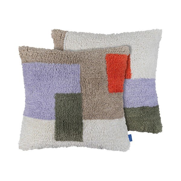 Pamut párnahuzat 50x50 cm Brick – Mette Ditmer Denmark-image-2