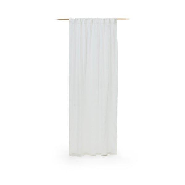 Fehér len függöny 140x270 cm Malavella – Kave Home