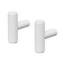 Fehér fali akasztó szett 2 db-os Rof – Blomus