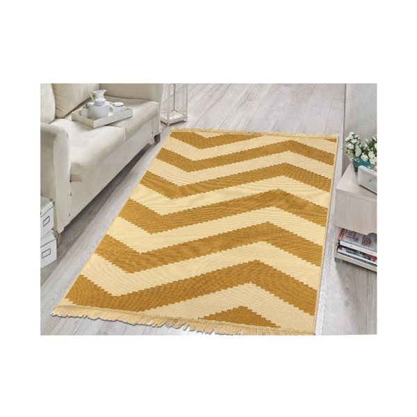 ZigZag Tan Beige szőnyeg, 120 x 180 cm-image-1