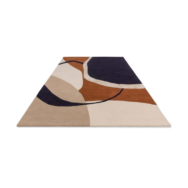 Téglavörös kézi szövésű gyapjú szőnyeg 160x230 cm Matrix – Asiatic Carpets-image-4