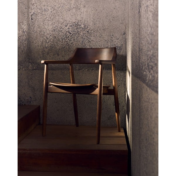 Barna tölgyfa étkezőszék Fondes – Kave Home-image-1