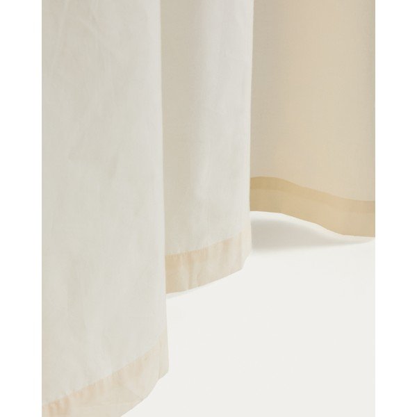 Krémszínű pamut gyerek függöny 135x270 cm Zelda – Kave Home-image-3