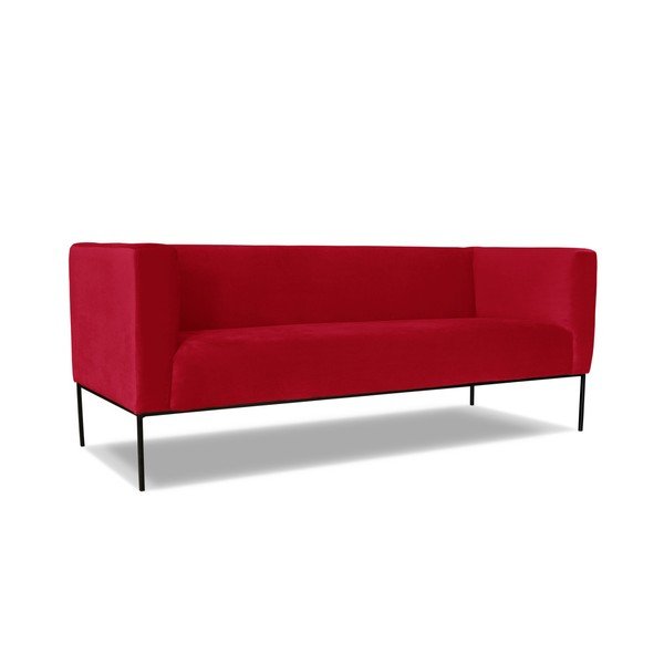 Neptune piros 3 személyes kanapé - Windsor & Co. Sofas-image-1