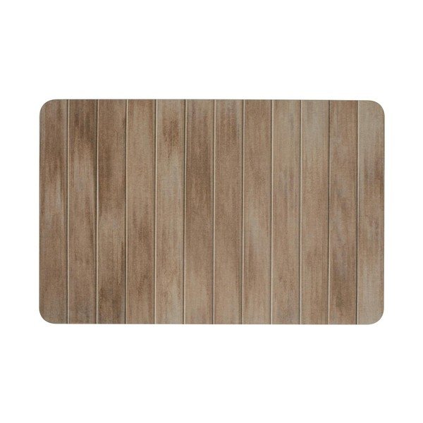 Sötét natúr színű kovaföld fürdőszobai kilépő 39x60 cm Argiri – Wenko