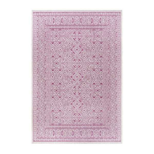 Cuadrado lilla-bézs kültéri szőnyeg, 160 x 230 cm - NORTHRUGS