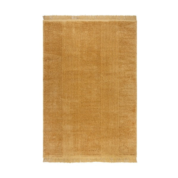 Kara sárga szőnyeg, 160 x 230 cm - Flair Rugs