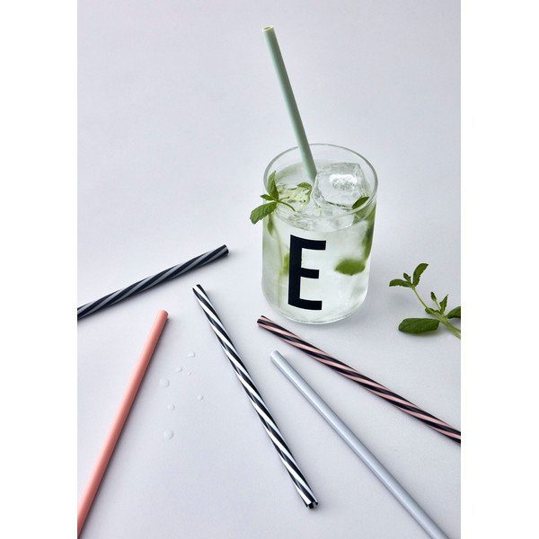 Multi 10 db szívószál - Design Letters-image-1