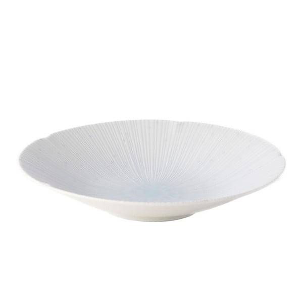 Világoskék kerámia tésztás tányér ø 24,5 cm ICE WHITE - MIJ