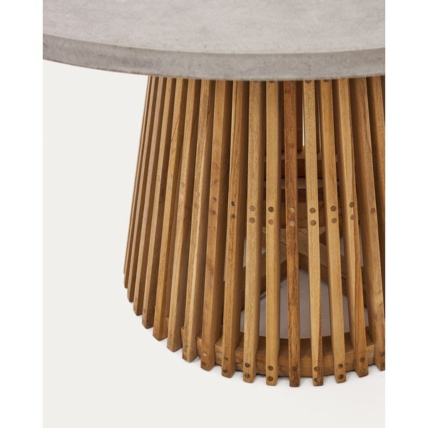 Kerek kerti étkezőasztal ø 120 cm Alcaufar – Kave Home-image-4