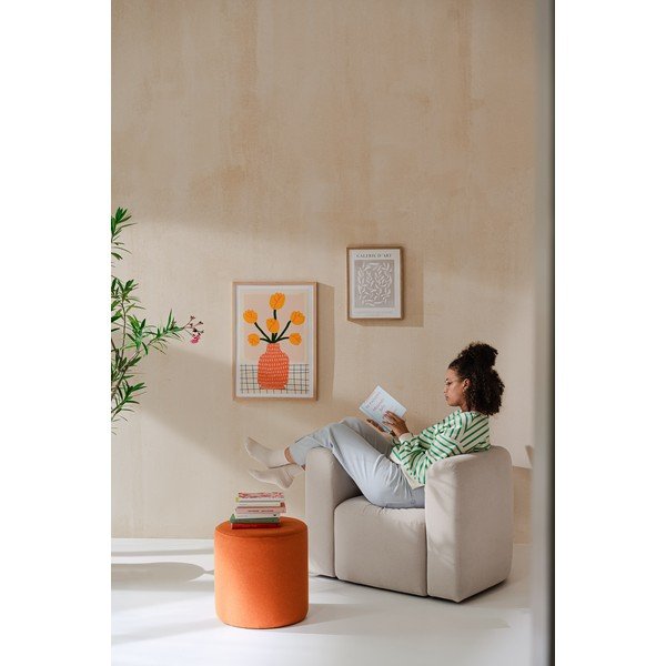 Bézs fotel Flom – noo.ma-image-3