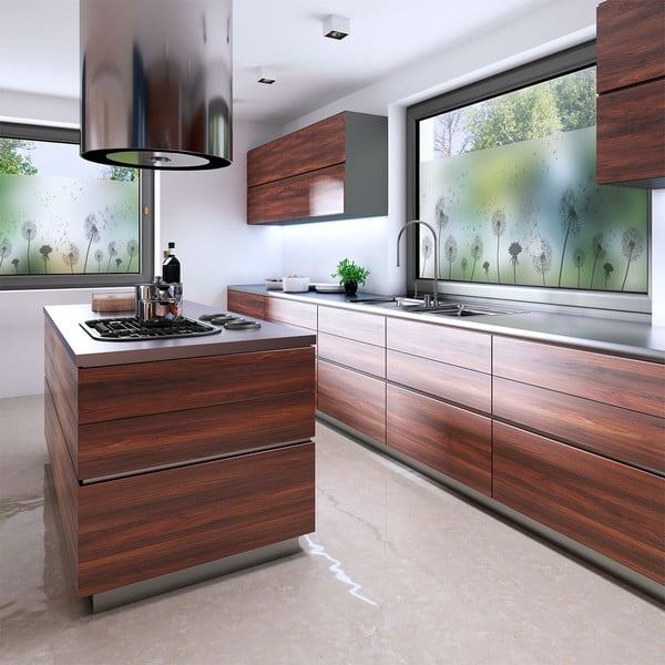 Ablakmatrica 200x40 cm Dandelions – Ambiance-image-1