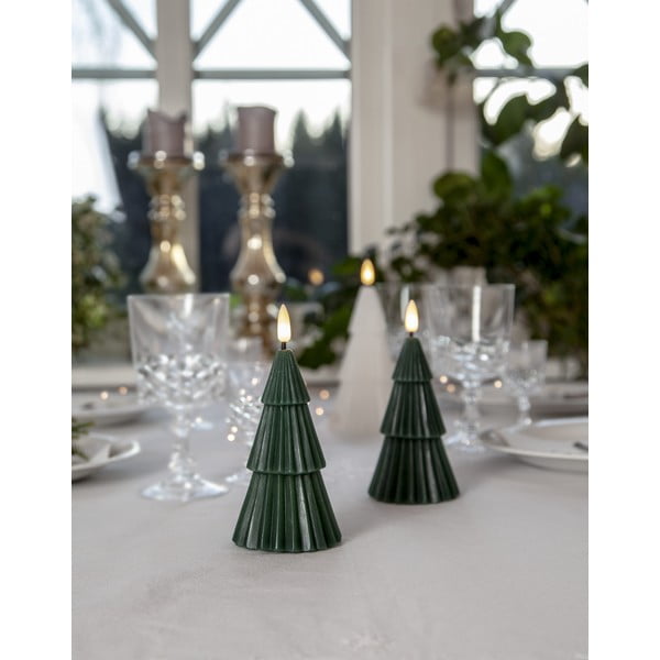 LED gyertya (magasság 15 cm) Flamme Granny – Star Trading-image-4