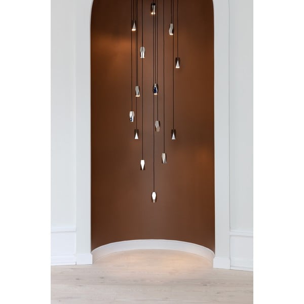 Ezüstszínű lámpabúra ø 4 cm Brighter Days Quadra – UMAGE-image-2