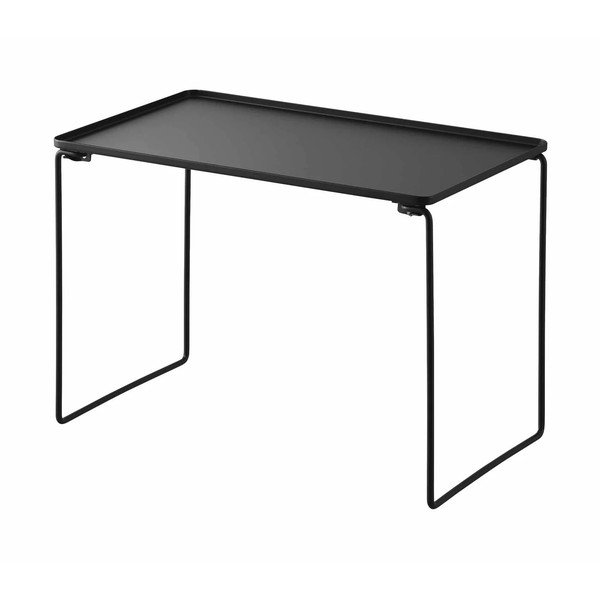 Fekete fém kiegészítő polc 41x24 cm Tower – YAMAZAKI