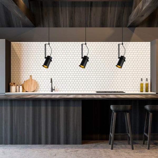 Fekete függőlámpa Spot – Opviq lights-image-1