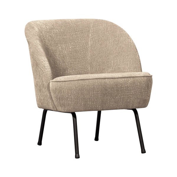 Bézs zsenília fotel Vogue – WOOOD