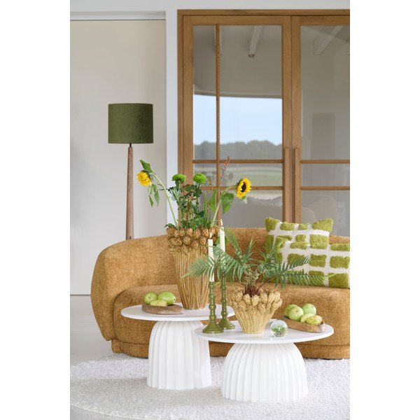Fém kerek tárolóasztal ø 60 cm Veglia – Light & Living-image-1