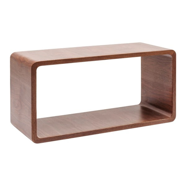 Cube diófa dohányzóasztal - Kare Design